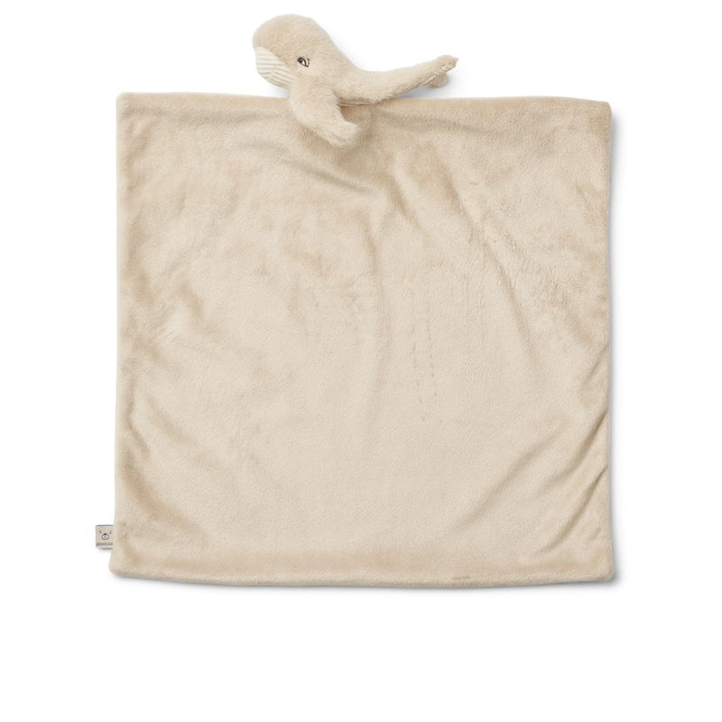 Liewood Camdon Whale Cuddle Cloth - Mist - CUDDLE CLOTH