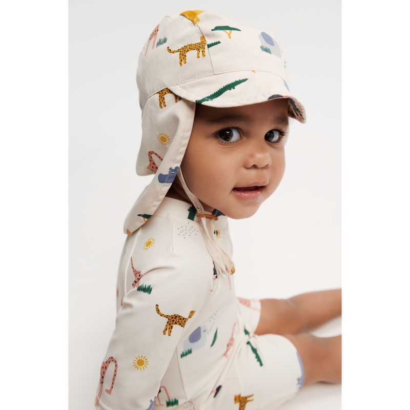 Liewood Cecilia Sun Hat - Safari sandy mix - HATS/CAP