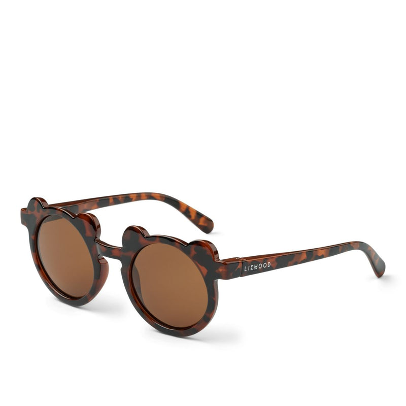 Liewood Darla Mr. Bear Junior Sunglasses - Dark Tortoise / Shiny - EYEWEAR