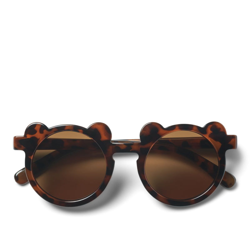 Liewood Darla Mr. Bear Junior Sunglasses - Dark Tortoise / Shiny - EYEWEAR