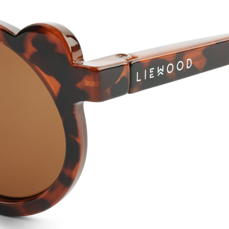 Liewood Darla Mr. Bear Junior Sunglasses - Dark Tortoise / Shiny - EYEWEAR