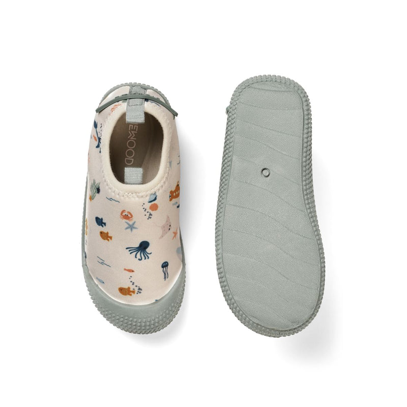 Liewood Sanjia Sea Shoes - Sea creature / Sandy - SWIM SHOE