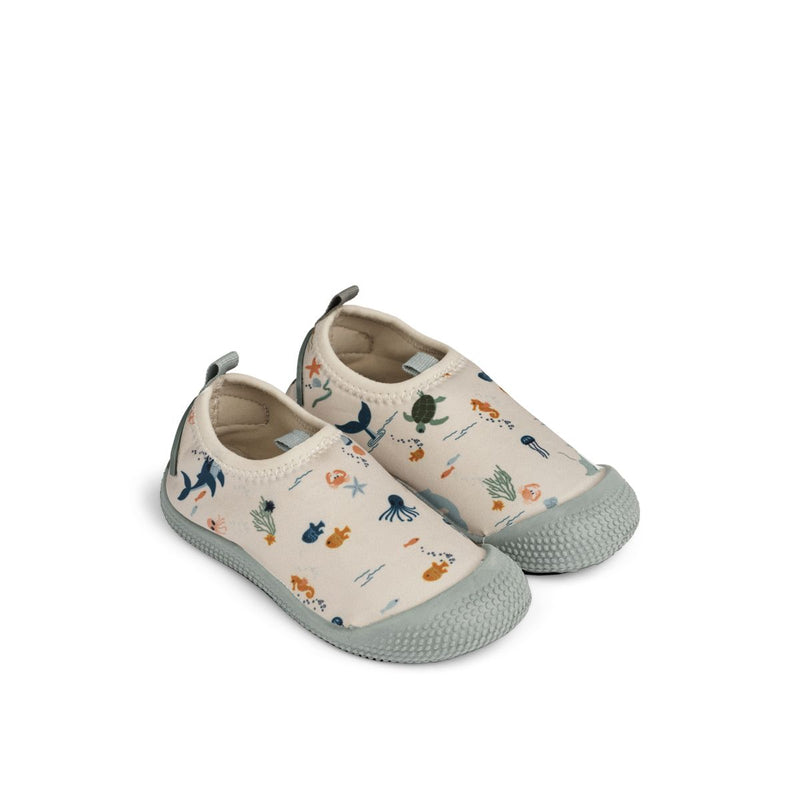 Liewood Sanjia Sea Shoes - Sea creature / Sandy - SWIM SHOE