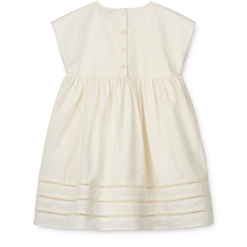 Liewood Gudrun pleated dress - Creme de la creme - DRESS