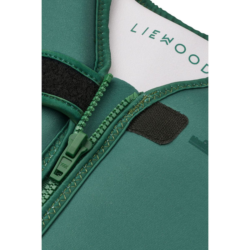 Liewood Dove Crocodile Swim Vest - Garden green - SWIM VEST