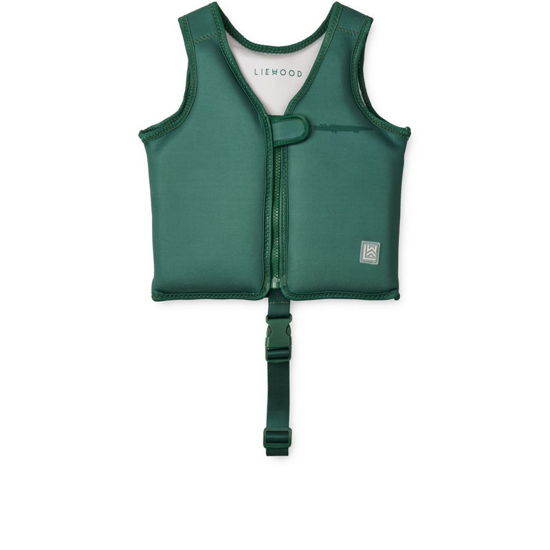 Liewood Dove Crocodile Swim Vest - Garden green - SWIM VEST