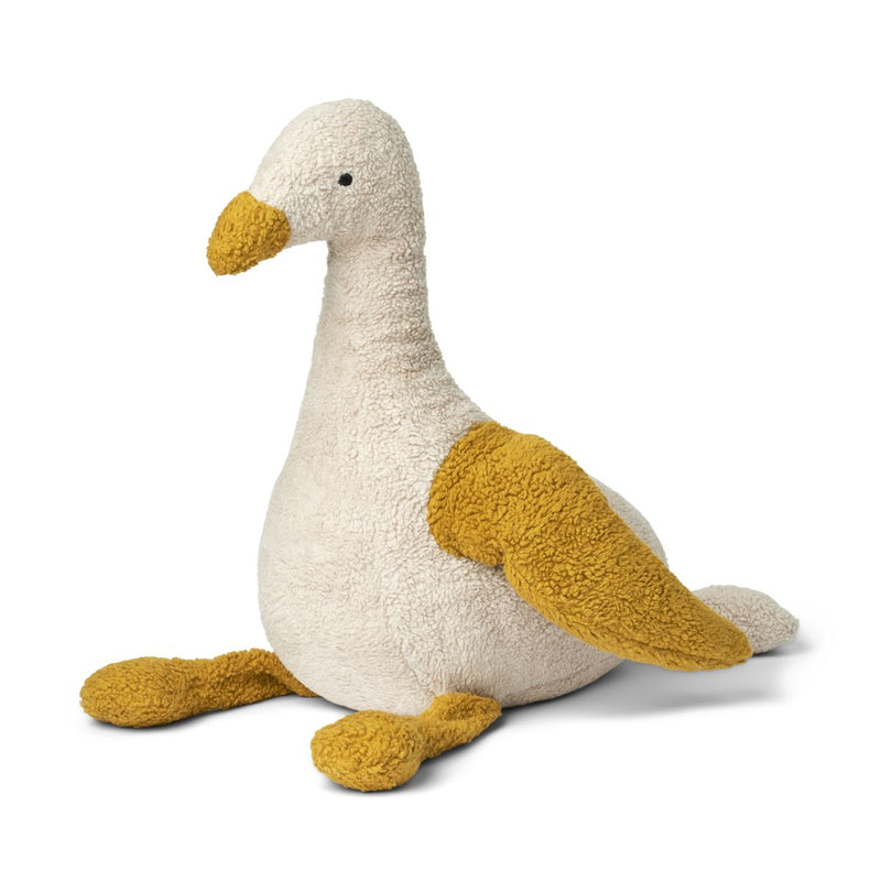 Liewood Bernhard Bird Teddy Maxi - Lemon flake / Sandy - TEDDY