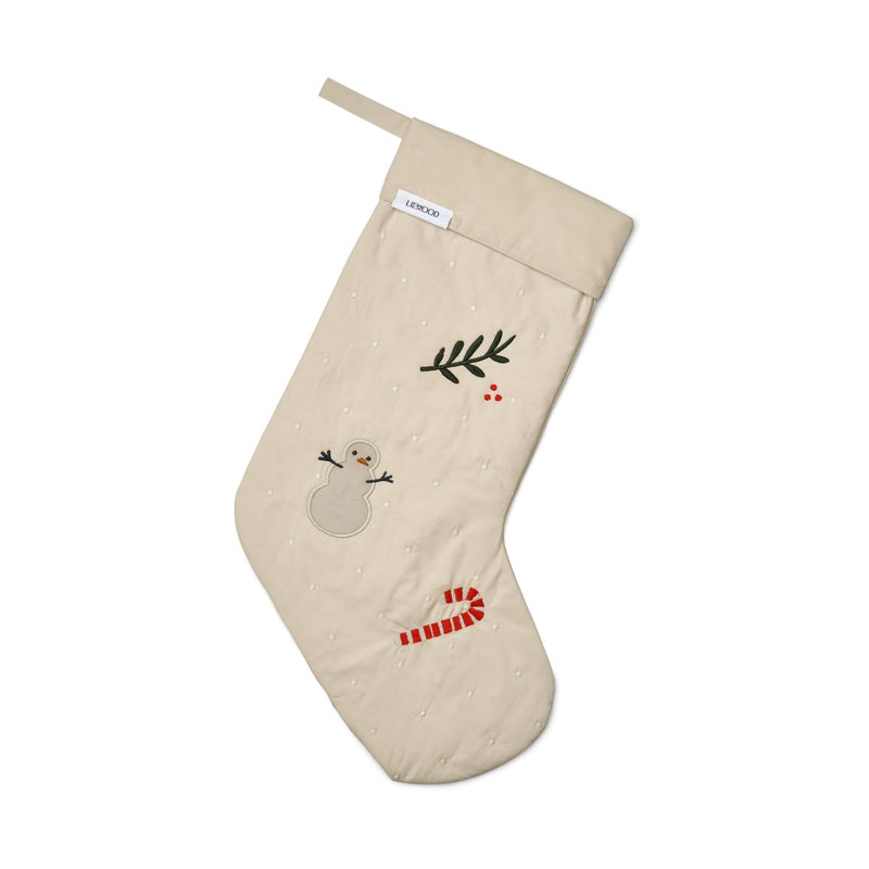 Liewood Basil christmas stocking - Holiday / sandy mix - HOLIDAY