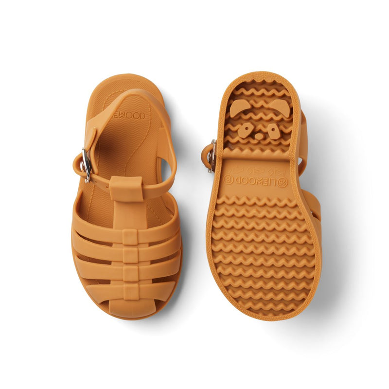 Liewood Bre Beach Sandals - Mustard - BEACH SANDALS