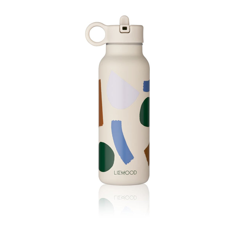 Liewood Falk Water Bottle 350 ml - Paint stroke / Sandy - WATER BOTTLE