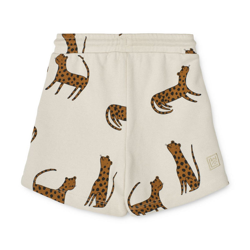 Liewood Gram Sweatshorts - Leopard / Sandy - SHORTS