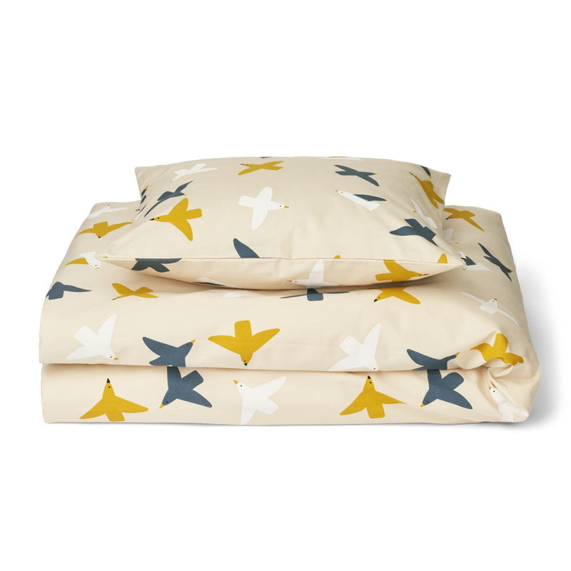 Liewood Carmen Baby Printed Bedding - Birds / Sea shell - BEDDING