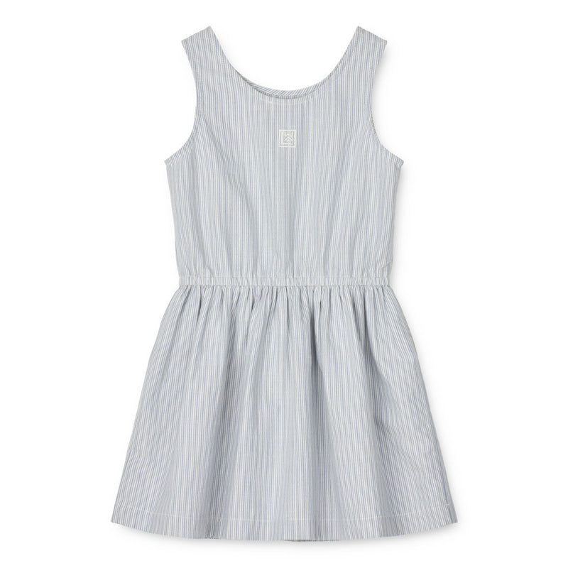 Liewood Idaho stripe dress - Y/D Stripe Riverside / Creme de la creme - DRESS