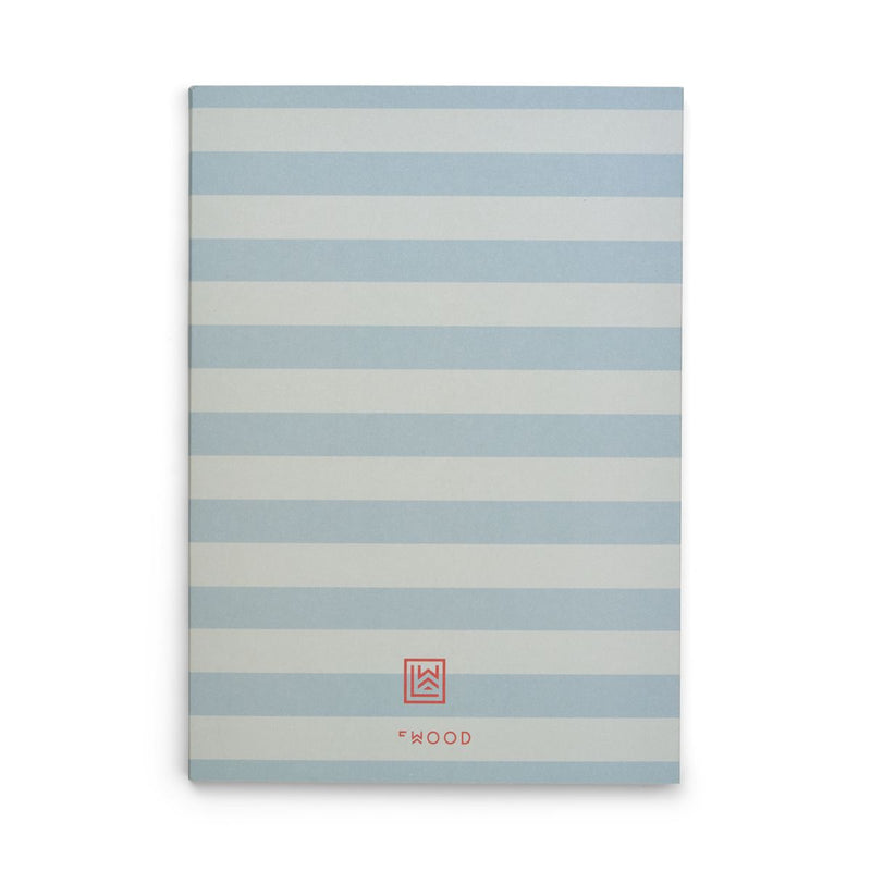 Liewood Jae notebook medium - Stripe Sea blue / Sandy - NOTEBOOK