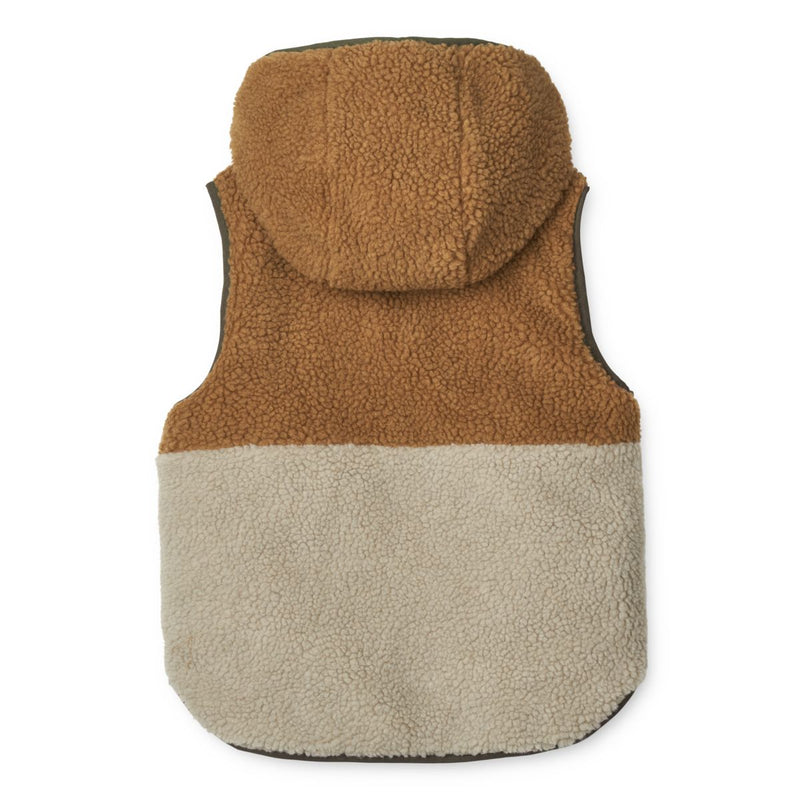 Liewood Diana Reversible Vest - Army brown mix - VEST