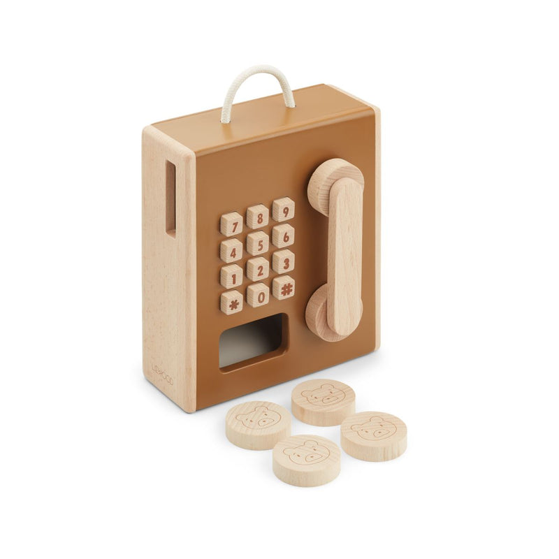 Liewood Rufus payphone - Golden caramel multi mix - PRETEND PLAY