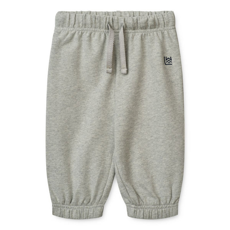 Liewood Pedro Baby Sweatpants - Light grey melange - SWEATPANTS