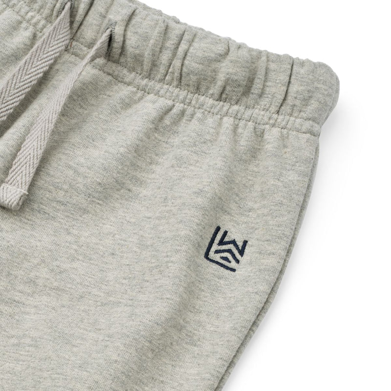 Liewood Pedro Baby Sweatpants - Light grey melange - SWEATPANTS