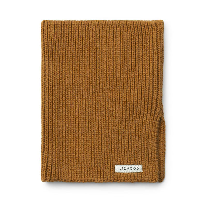 Liewood Mathias Cotton Neck Warmer - Golden caramel - SCARF/NECK WARMER