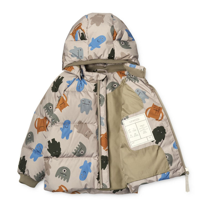 Liewood Polle Down Puffer Jacket - Monster / Koala - JACKET