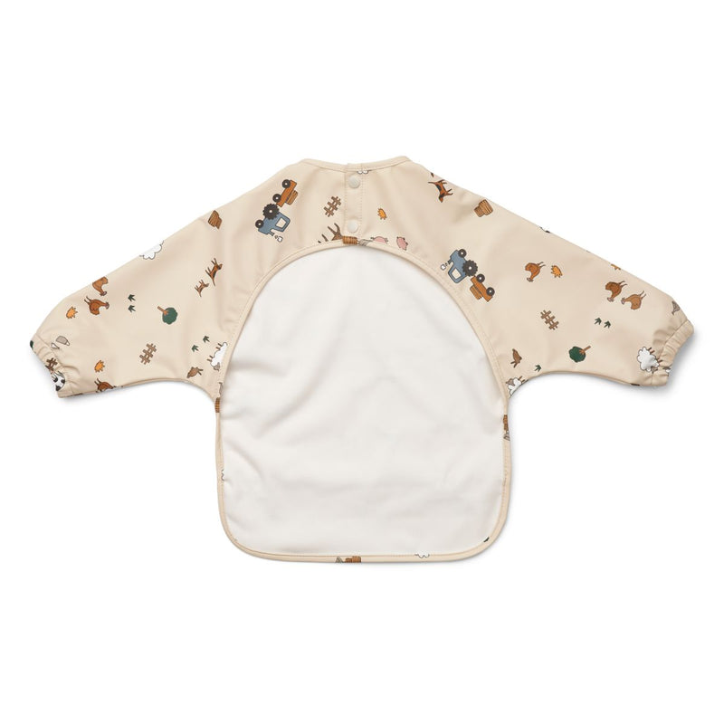 Liewood Merle Cape Bib - Farm / Sandy - CAPE BIB