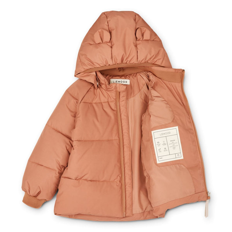 Liewood Polle Down Puffer Jacket - Tuscany rose - JACKET