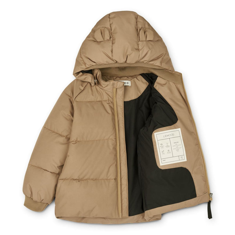 Liewood Polle Down Puffer Jacket - Oat - JACKET