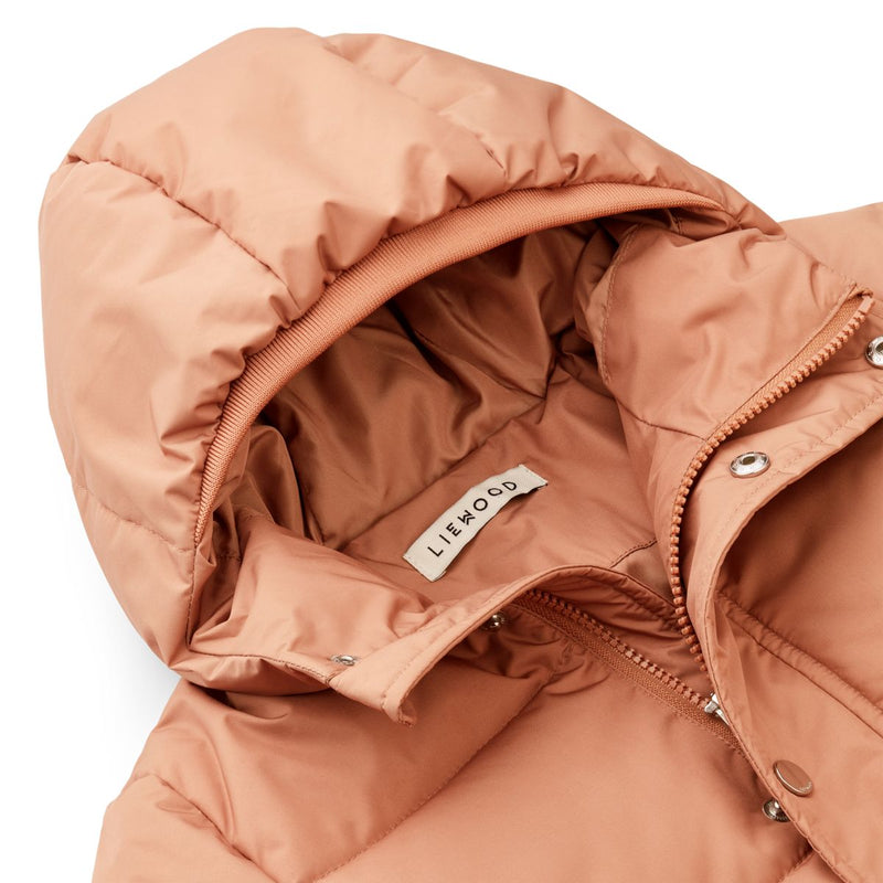 Liewood Palle Puffer Down Jacket - Tuscany rose - JACKET