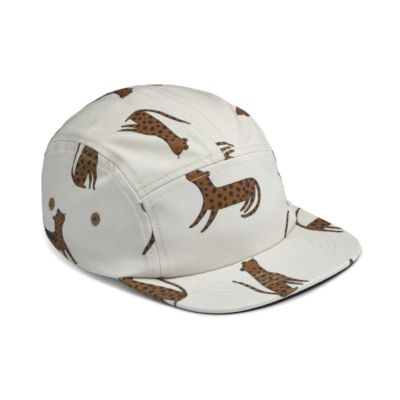 Liewood Rory Printed Cap - Leopard / Sandy - HATS/CAP