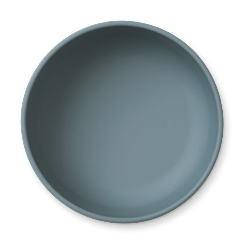 Liewood Serge silicone bowl with lid - Whale blue - BOWL