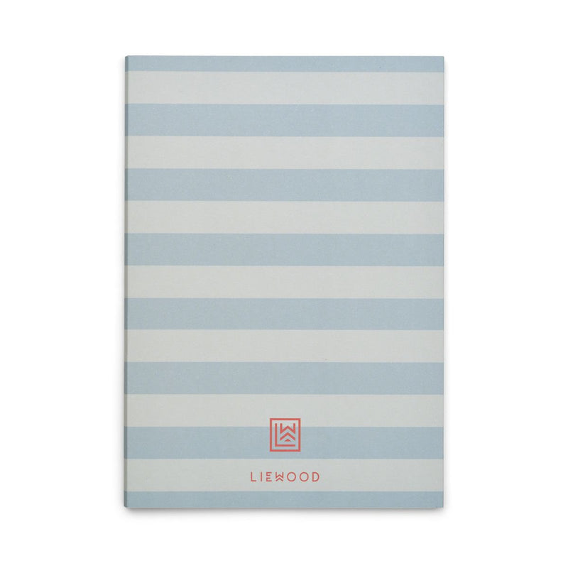 Liewood Sidney notebooks - Sea creature / Stripe mix - NOTEBOOK