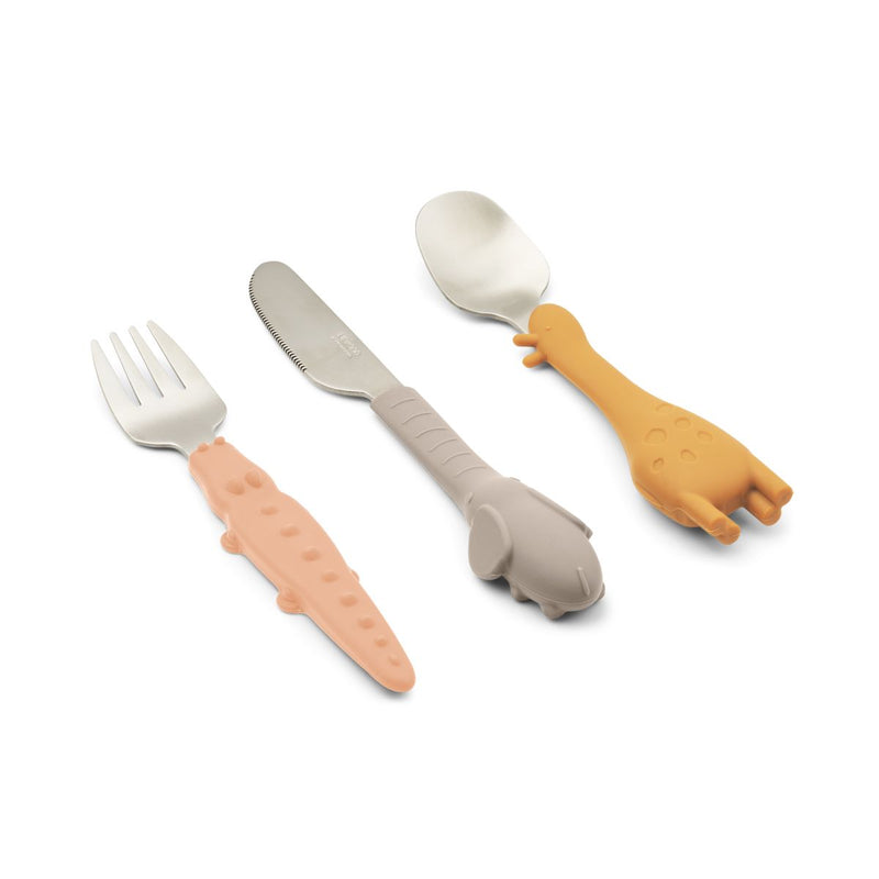 Liewood Tove cutlery set - Tuscany rose mix - CUTLERY