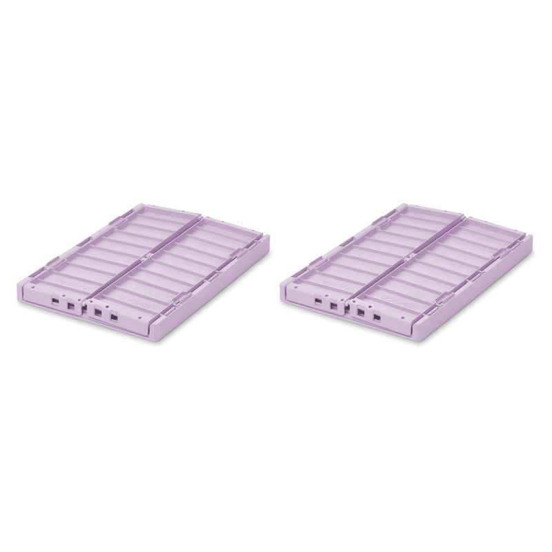 Liewood Weston Medium Storage Box 2-Pack - Light lavender - STORAGE BOX