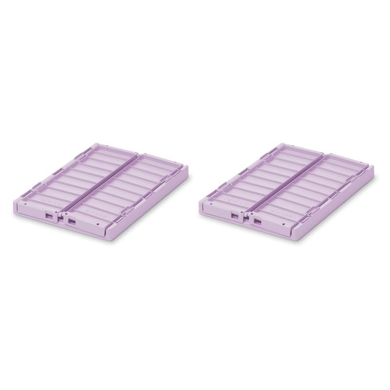 Liewood Weston Small Storage Box 2-Pack - Light lavender - STORAGE BOX