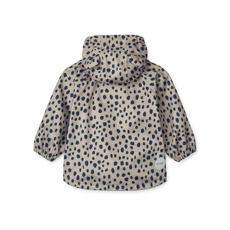 Liewood Dakota Printed Soft Shell Jacket Mini - Leo spots / Mist - JACKET