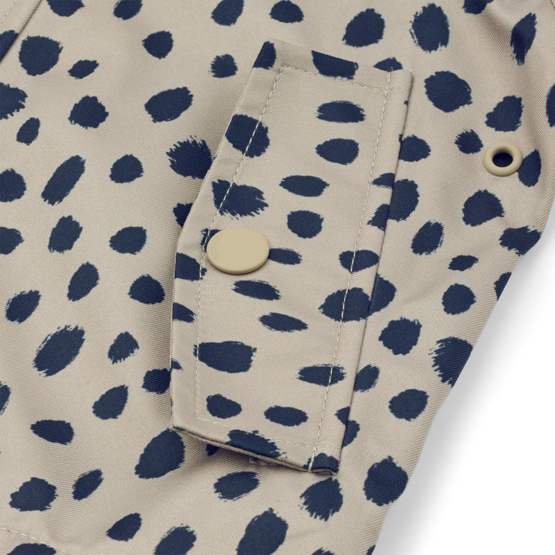 Liewood Dakota Printed Soft Shell Jacket Mini - Leo spots / Mist - JACKET