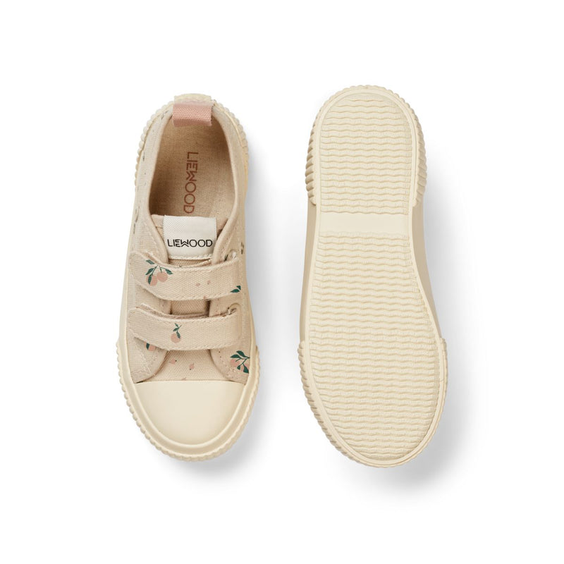 Liewood Kim low canvas sneakers - Peach / Sea shell - SNEAKERS