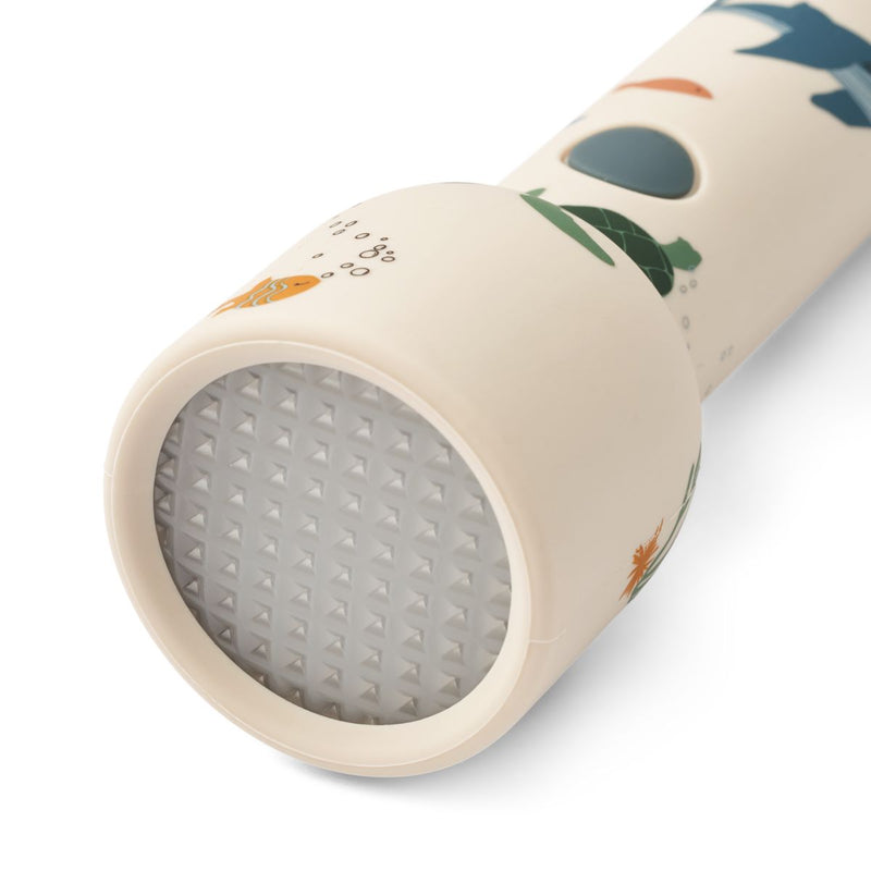 Liewood Gry Printed Flashlight - Sea creature / Sandy - FLASHLIGHT