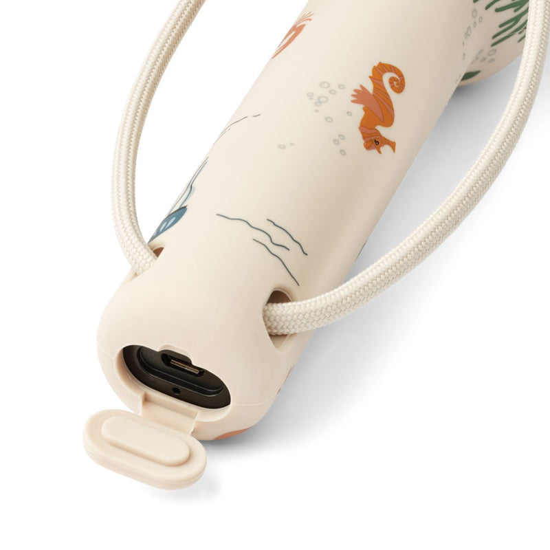 Liewood Gry Printed Flashlight - Sea creature / Sandy - FLASHLIGHT