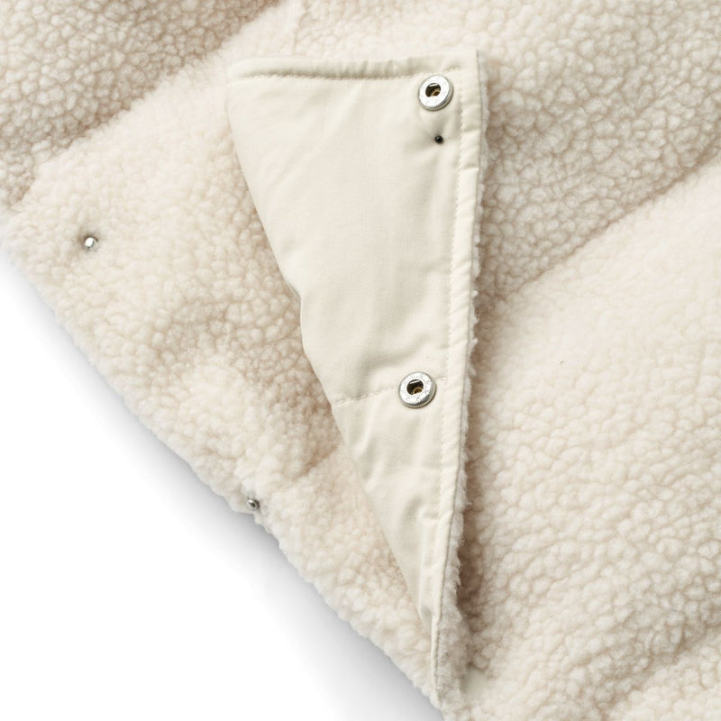 Liewood Orion pile footmuff - Sandy - SLEEPING BAG