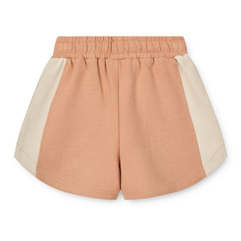 Liewood Altrud sweat shorts - Pale Tuscany / Sandy mix - SHORTS