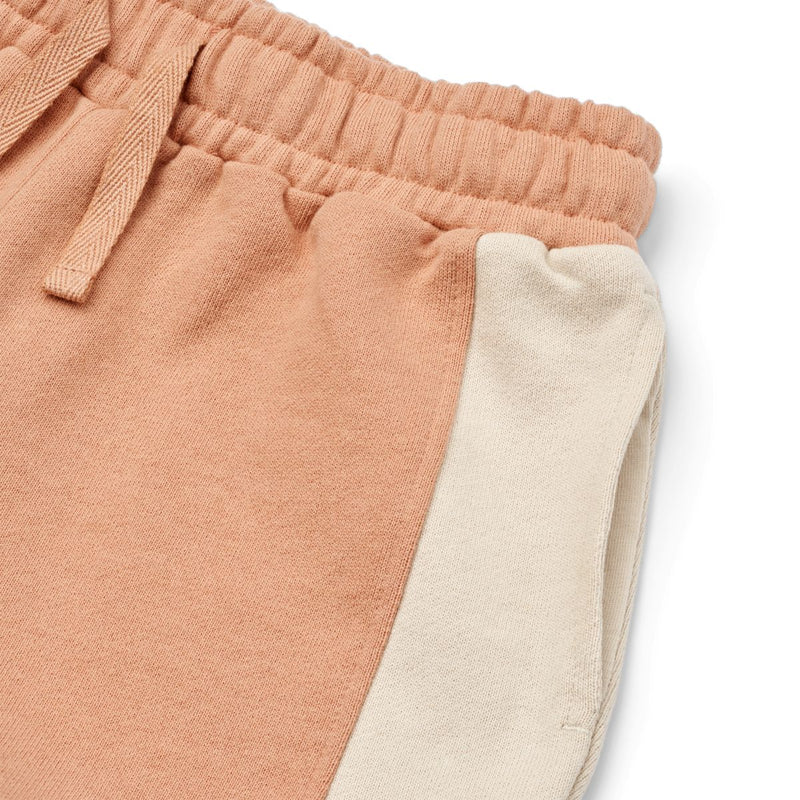 Liewood Altrud sweat shorts - Pale Tuscany / Sandy mix - SHORTS